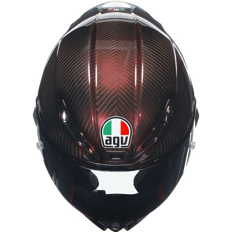CASCO AGV PISTA GP RR E2206 RED CARBON