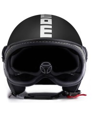 CASCO MOMO DESING FGTR EVO MATT BLACK/WHITE