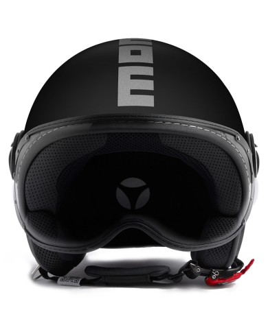 CASCO MOMO DESIGN FGTR CLASSIC MATT BLACK/SILVER