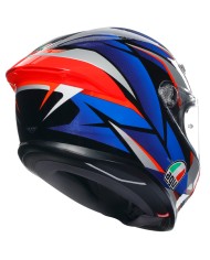 CASCO AGV K6 S SLASHCUT BLACK/BLUE/RED