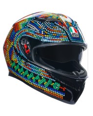 CASCO AGV K3 E2206 ROSSI WINTER TEST 2018