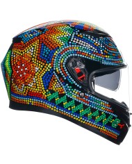 CASCO AGV K3 E2206 ROSSI WINTER TEST 2018