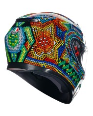 CASCO AGV K3 E2206 ROSSI WINTER TEST 2018