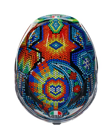 CASCO AGV K3 E2206 ROSSI WINTER TEST 2018