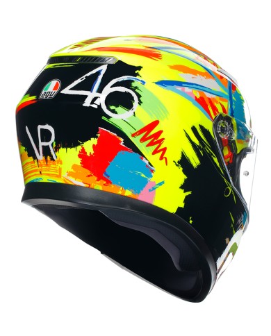 CASCO AGV K3 E2206 ROSSI ROSSI WINTER TEST 2019