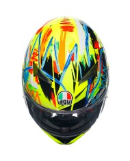 CASCO AGV K3 E2206 ROSSI ROSSI WINTER TEST 2019