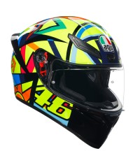 CASCO AGV K1 S E2206 ROSSI SOLELUNA 2017