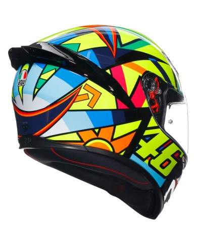 CASCO AGV K1 S E2206 ROSSI SOLELUNA 2017