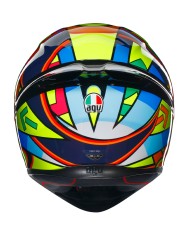 CASCO AGV K1 S E2206 ROSSI SOLELUNA 2017