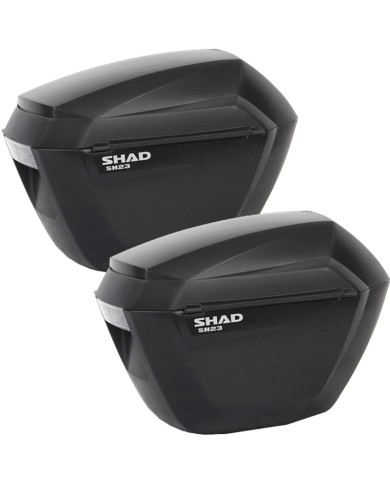 PACK MALETAS LATERALES SHAD SH23 black