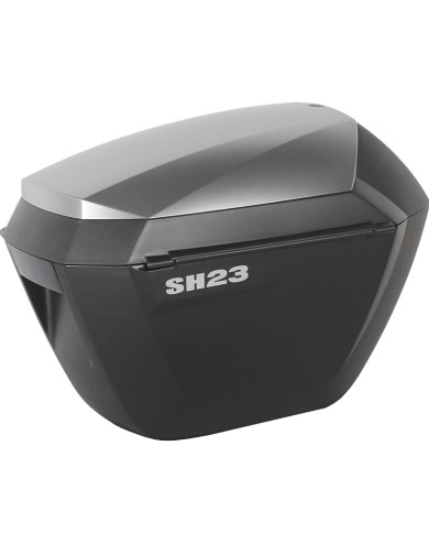 PACK MALETAS LATERALES SHAD SH23 ALUMINIO LOOK