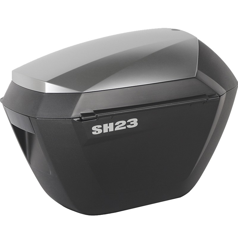 PACK MALETAS LATERALES SHAD SH23 ALUMINIO LOOK