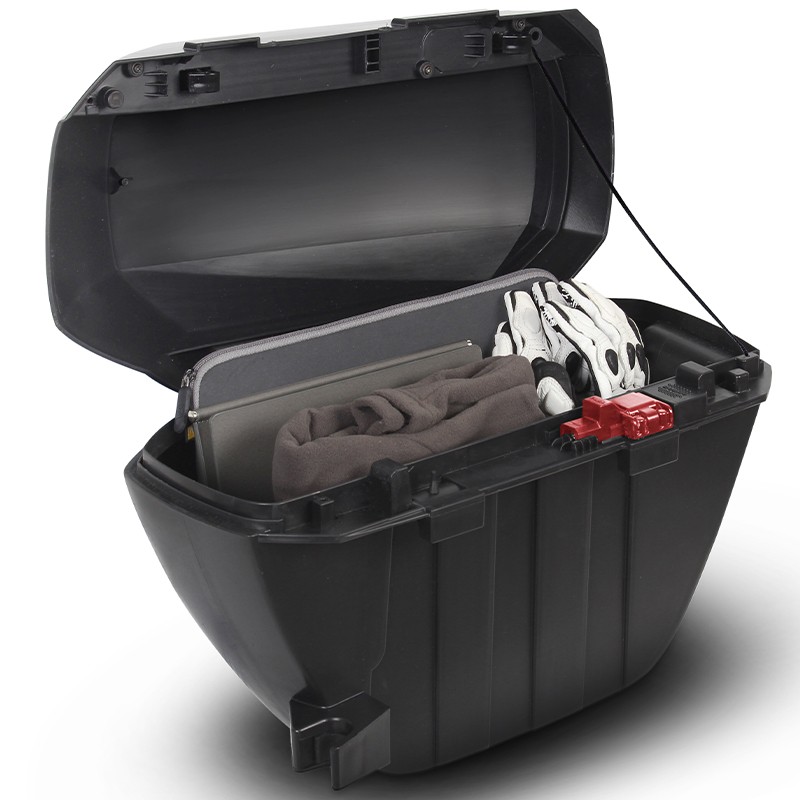 PACK MALETAS LATERALES SHAD SH23 ALUMINIO LOOK