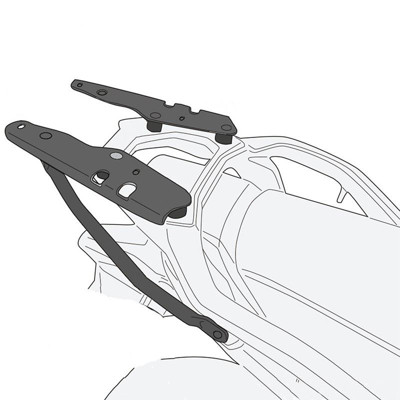 KIT DE FIJACIÓN POSTERIOR GIVI SR1201 TRANSALP-750 2023