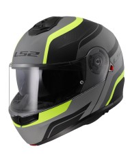CASCO LS2 STROBE II 22.06 MODULAR MONZA MATT BLACK HI-VIS YELLOW