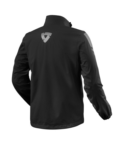 CHAQUETA IMPERMEABLE REVIT CYCLONE 4 H2O NEGRA