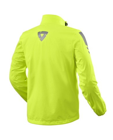 CHAQUETA IMPERMEABLE REVIT CYCLONE 4 H2O AMARILLO FLUOR