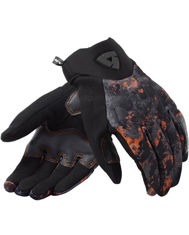 GUANTES REVIT CONTINENT WB NEGRO/NARANJA