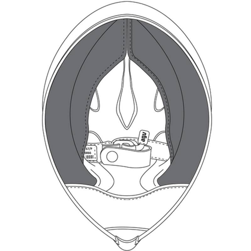 CARRILLERAS CASCO AGV PISTA GP RR NEGRO/AMARILLO