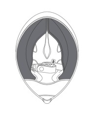 CARRILLERAS CASCO AGV PISTA GP RR NEGRO/AMARILLO