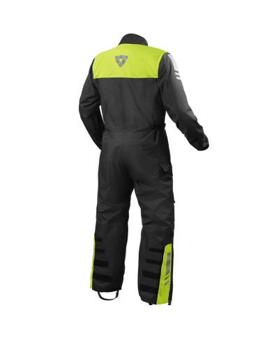 MONO IMPERMEABLE REVIT PACIFIC 4 H2O NEGRO/AMARILLO FLUOR