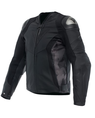 CHAQUETA DAINESE AVRO 5 LEATHER JACKET BLACK/ANTHRACITE