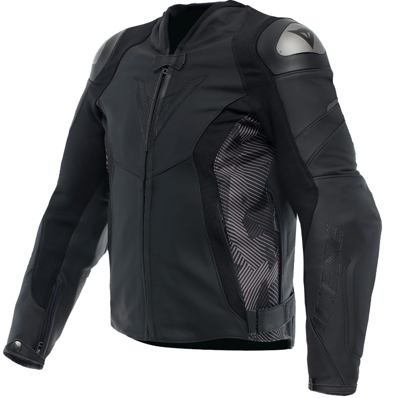 CHAQUETA DAINESE AVRO 5 LEATHER JACKET BLACK/ANTHRACITE