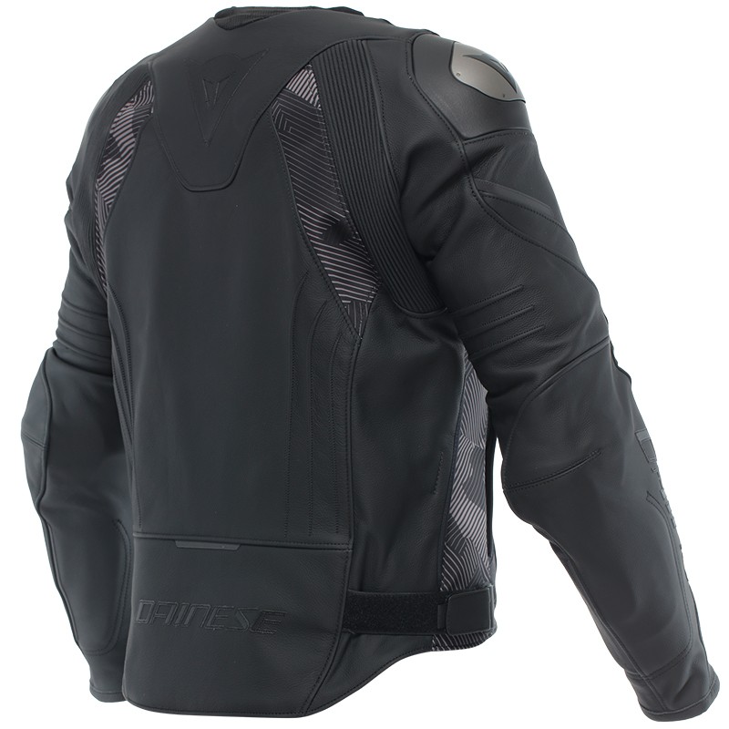 CHAQUETA DAINESE AVRO 5 LEATHER JACKET BLACK/ANTHRACITE