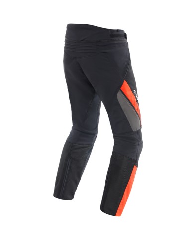 PANTALONES DAINESE DRAKE 2 AIR ABSOLUTESHELL BLACK/RED FLUO