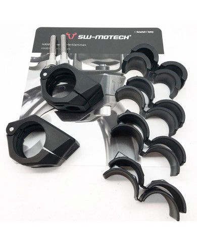 JUEGO DE ABRACERAS PARA FAROS ADICIONALES SW-MOTECH NSW.00.004.13000/B