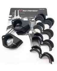 JUEGO DE ABRACERAS PARA FAROS ADICIONALES SW-MOTECH NSW.00.004.13000/B