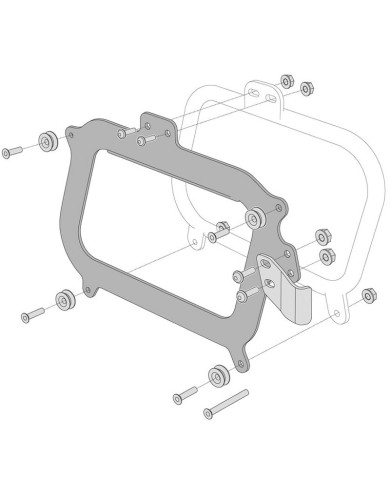KIT DE FIJACIÓN MALETAS LATERALES SW-MOTECH PARA SOPORTES GIVI KFT.00.152.10700/B
