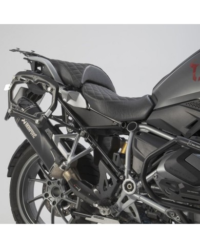 PACK MALETAS LATERALES + ESCAPE AKRAPOVIC + SOPORTES SW-MOTECH BMW KFT.07.664.72000/B