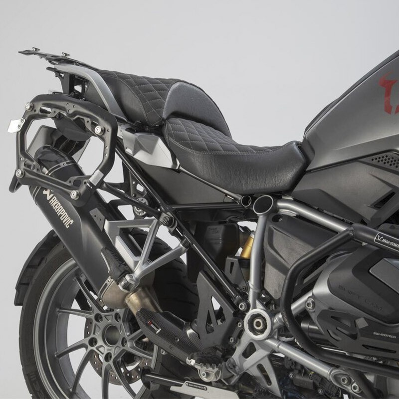 PACK MALETAS LATERALES + ESCAPE AKRAPOVIC + SOPORTES SW-MOTECH BMW KFT.07.664.72000/B
