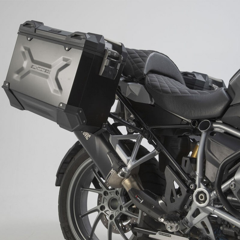 PACK MALETAS LATERALES + ESCAPE AKRAPOVIC + SOPORTES SW-MOTECH BMW KFT.07.664.72000/B