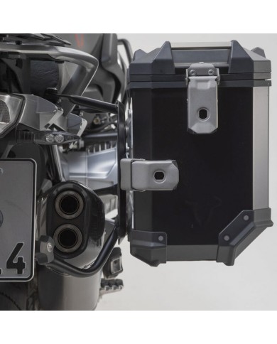 PACK MALETAS LATERALES + ESCAPE AKRAPOVIC + SOPORTES SW-MOTECH BMW KFT.07.664.72000/S