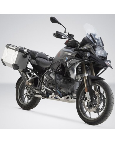 PACK MALETAS LATERALES + ESCAPE AKRAPOVIC + SOPORTES SW-MOTECH BMW KFT.07.664.72000/S