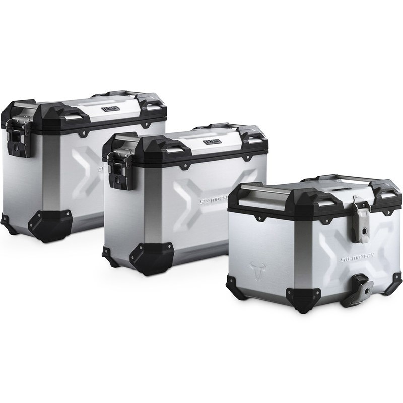 PACK MALETAS LATERALES + BAUL + BOLSAS + SOPORTES SW-MOTECH BMW ADV.07.664.75100/S