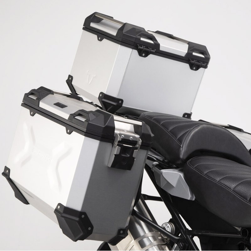 PACK MALETAS LATERALES + BAUL + BOLSAS + SOPORTES SW-MOTECH BMW ADV.07.664.75100/S