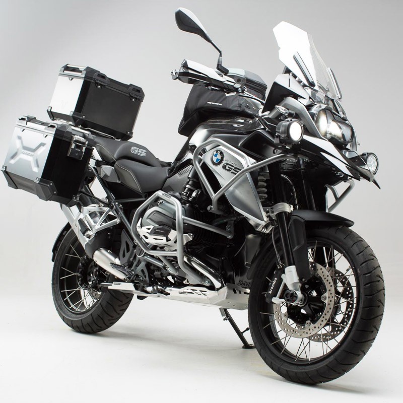 PACK MALETAS LATERALES + BAUL + BOLSAS + SOPORTES SW-MOTECH BMW ADV.07.664.75100/S