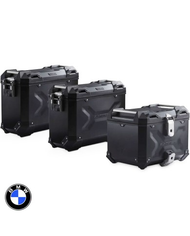 PACK MALETAS LATERALES + BAUL + BOLSAS + SOPORTES SW-MOTECH BMW ADV.07.897.75000/B