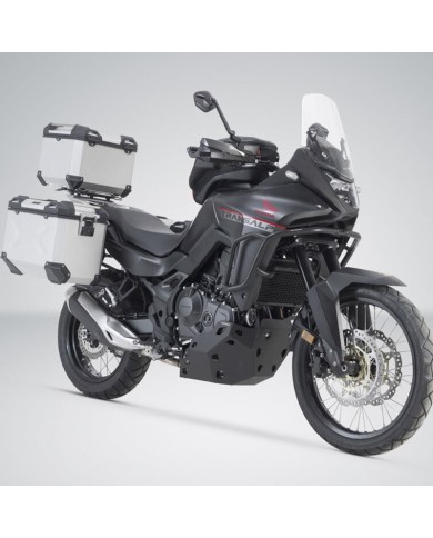 PACK MALETAS LATERALES + BAUL + BOLSAS + SOPORTES SW-MOTECH HONDA ADV.01.070.75000/S