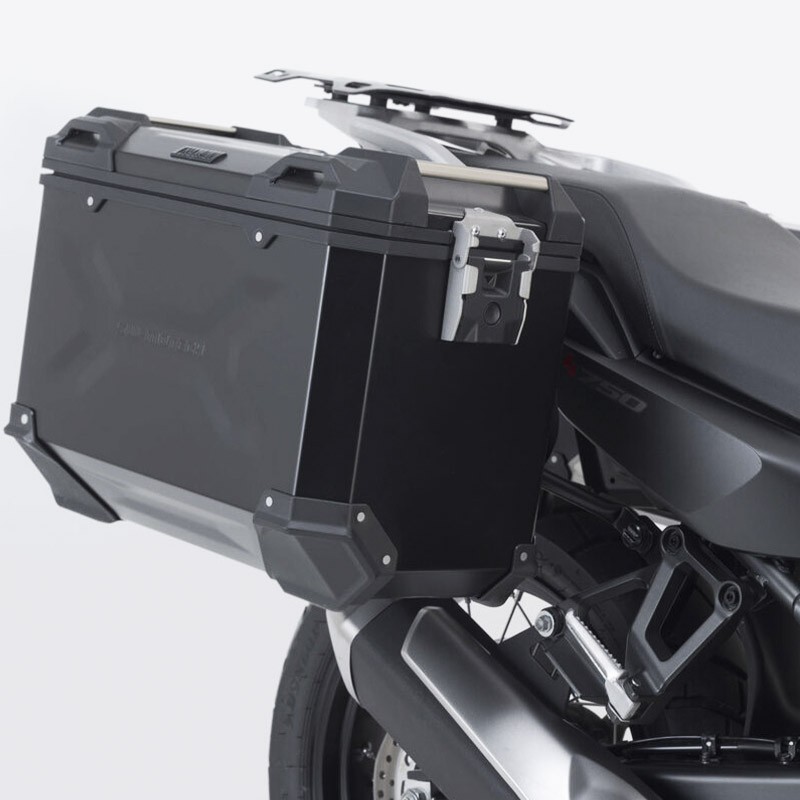 PACK MALETAS LATERALES + BAUL + BOLSAS + SOPORTES SW-MOTECH HONDA ADV.01.070.75000/B