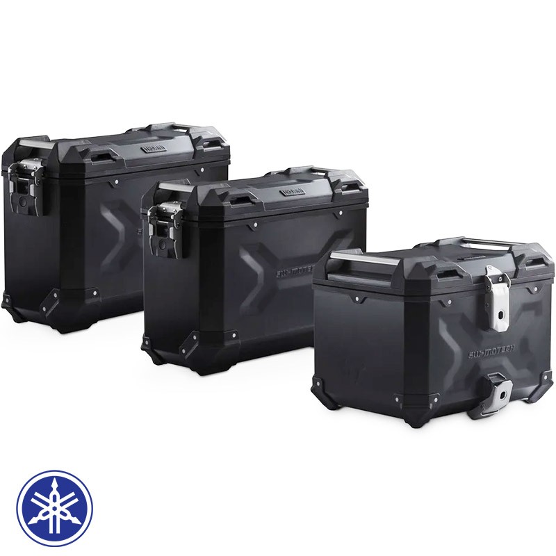 PACK MALETAS LATERALES + BAUL + BOLSAS + SOPORTES SW-MOTECH YAMAHA ADV.06.799.75002/B