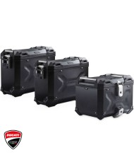 PACK MALETAS LATERALES + BAUL + BOLSAS + SOPORTES SW-MOTECH DUCATI ADV.22.114.75000/B