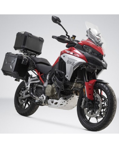 PACK MALETAS LATERALES + BAUL + BOLSAS + SOPORTES SW-MOTECH DUCATI ADV.22.822.75000/B