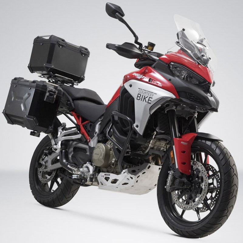 PACK MALETAS LATERALES + BAUL + BOLSAS + SOPORTES SW-MOTECH DUCATI ADV.22.822.75000/B