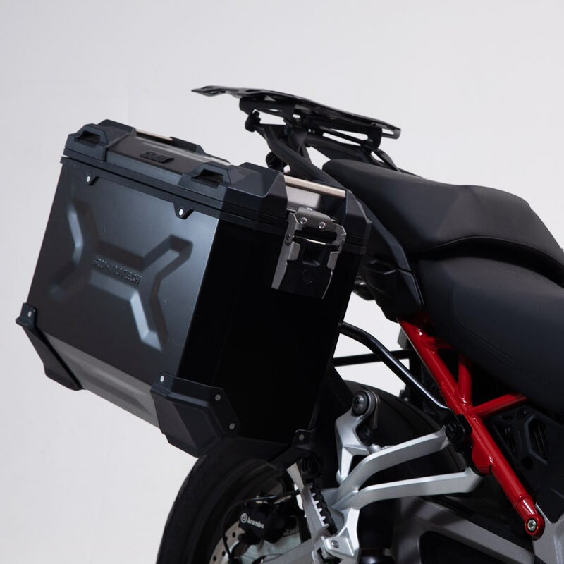 PACK MALETAS LATERALES + BAUL + BOLSAS + SOPORTES SW-MOTECH DUCATI ADV.22.822.75000/B