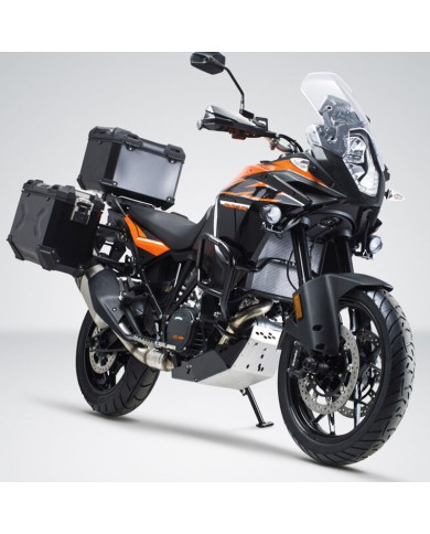 PACK MALETAS LATERALES + BAUL + BOLSAS + SOPORTES SW-MOTECH KTM ADV.04.333.75002/B