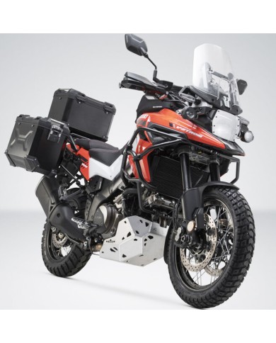 PACK MALETAS LATERALES + BAUL + BOLSAS + SOPORTES SW-MOTECH SUZUKI ADV.05.936.75000/B